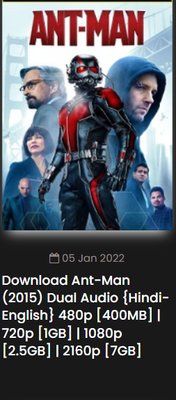 ANT MAN